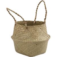 Creativ Company Mand van zeegras, h: 13/24 cm, d 27 cm, 1 stuk Creativ Company Mand van zeegras, h: 13/24 cm, d 27 cm, 1 stuk