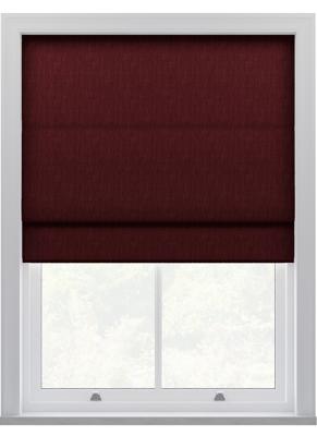 Laura Ashley - Vouwgordijn - Swanson Dark Cranberry