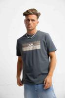 Cruyff Prima T-Shirt Heren Donkergrijs - Maat S - Kleur: Donkergrijs | Soccerfanshop