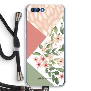 Sweet heaven geometrics: Honor 10 Transparant Hoesje met koord