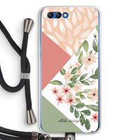 Sweet heaven geometrics: Honor 10 Transparant Hoesje met koord
