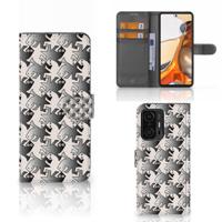 Xiaomi 11T | 11T Pro | Telefoonhoesje | Met pasjeshouder | Salamander Grey Xiaomi 11T | 11T Pro | Telefoonhoesje | Met pasjeshouder | Salamander Grey