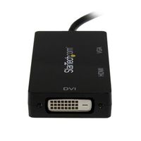 StarTech.com A/V-reisadapter: 3-in-1 Mini DisplayPort naar VGA DVI- of HDMI-converter - thumbnail
