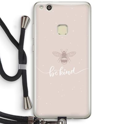 Be(e) kind: Huawei Ascend P10 Lite Transparant Hoesje met koord