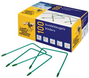 Loeff&apos;s bundelbeugel lengte: 100 mm, doos van 100 stuks