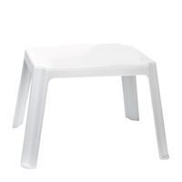 Kunststof kindertafel wit 55 x 66 x 43 cm   -