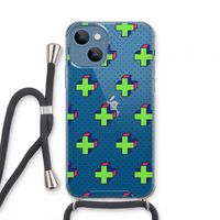8-bit N°10: iPhone 13 mini Transparant Hoesje met koord