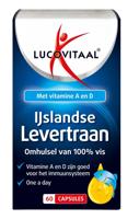 Lucovitaal Levertraan IJslands 60 Capsules