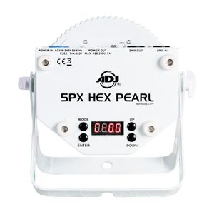 Adj HEX560 stroboscoop- & discolamp Geschikt voor gebruik binnen Disco-spotlight