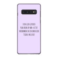 Tequila: Samsung Galaxy S10 4G Volledig Geprint Hoesje