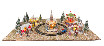 Kerstdorp Met Trein - Oosterik home