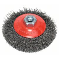 Bosch Accessories 2608622101 Schuine borstel Clean for Metal, gegolfd, 115 mm, 0,3 mm, 12.500 omw/min, M14 1 stuk(s) Bosch Accessories 2608622101 Schuine borstel Clean for Metal, gegolfd, 115 mm, 0,3 mm, 12.500 omw/min, M14 1 stuk(s)