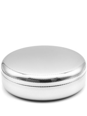 Alessi boîte en acier inoxydable - Argent