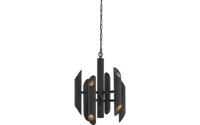 Goossens Excellent Hanglamp Liando, Hanglamp rond met 12 lichtpunten + led onderspot