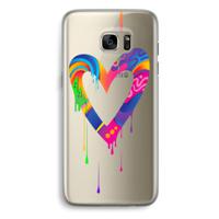Melts My Heart: Samsung Galaxy S7 Edge Transparant Hoesje - thumbnail