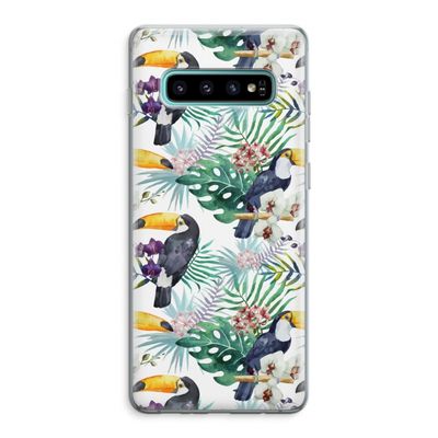 Tukans: Samsung Galaxy S10 Plus Transparant Hoesje