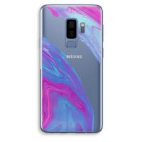 Zweverige regenboog: Samsung Galaxy S9 Plus Transparant Hoesje