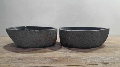 Waschschale Natur Satz RM250346AB, 45x36x15 cm