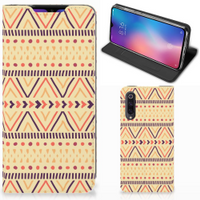 Xiaomi Mi 9 Hoesje met Magneet Aztec Yellow