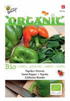 Organic Paprika California Wonder (Skal 14275) - Buzzy Organic Paprika California Wonder (Skal 14275) - Buzzy