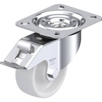Blickle L-PO 80R-FI Zwenkwiel met rem Wieldiameter: 80 mm Draagvermogen (max.): 220 kg 1 stuk(s)