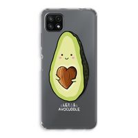 Avocuddle: Samsung Galaxy A22 5G Transparant Hoesje