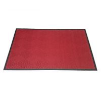 Schoonloopmat Brush Clean 90x150 cm - Rood - thumbnail