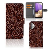 Samsung Galaxy A32 4G | Book Cover | Koffiebonen | Portemonnee hoesje