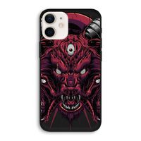 Hell Hound and Serpents: iPhone 12 Biologisch afbreekbaar hoesje