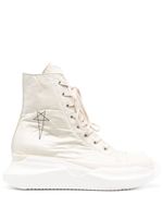 Rick Owens DRKSHDW baskets Adfu Abstract à lacets - Blanc