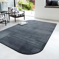 Easy Living - Vloerkleed Kuza Shape Black/Charcoal -