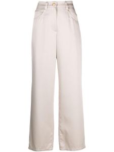 Brunello Cucinelli pantalon ample à taille-haute - Tons neutres