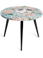 Fornasetti petite table Ortensia à fermeture zippée - Bleu