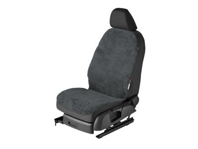 ULTIMATE SPEED Schapenvacht autositzhoes Autositzbeschermer van schapenvacht Lammfell autostoelhoes (Antraciet)