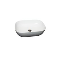 Waskom Loutro Spiro M Rechthoek 45.5x32x13.5 cm Mat Wit Loutro