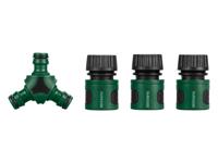 PARKSIDE Tuinslangkoppelingen (Y-stuk met 3 slangaansluitingen)