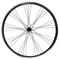 Velox achterwiel 28" cass shim 9/10v m240 9x4 rvs spaak zwart