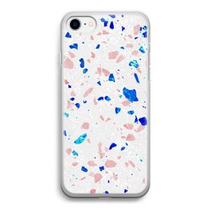 Terrazzo N°6: iPhone SE 2020 Transparant Hoesje