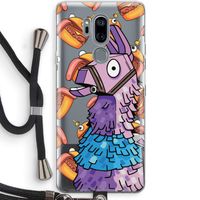 Loot Burger: LG G7 Thinq Transparant Hoesje met koord