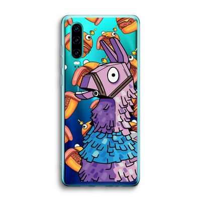 Loot Burger: Huawei P30 Transparant Hoesje