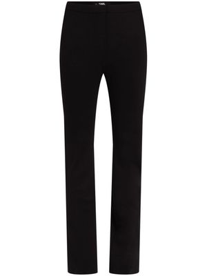 Karl Lagerfeld pantalon de costume à pinces - Noir
