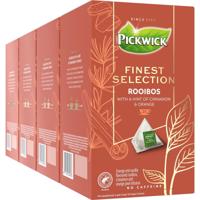 Pickwick thee finest selection, rooibos, pak van 25 zakjes