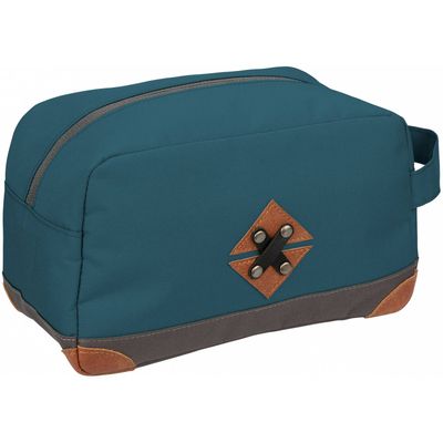 Abbey toilettas classic box 22 x 10,5 cm polyester blauw Abbey toilettas classic box 22 x 10,5 cm polyester blauw