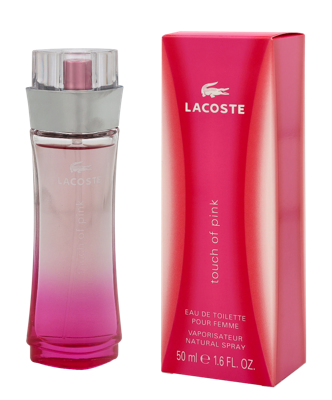 Lacoste Touch Of Pink Pour Femme Eau de toilette Spray 50 ml Dames