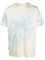 Family First t-shirt en coton à imprimé tie-dye - Blanc