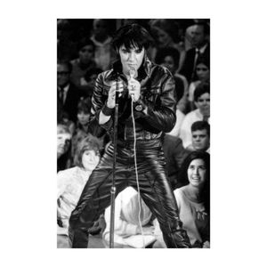 Kunstdruk Elvis Presley 68 Comeback Special 40x50cm