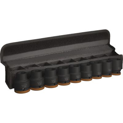 Bosch Professional PRO Impact krachtdoppenset kort 3/4" 9-delig - 2608003041