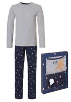 Happy Shorts Happy Shorts Heren Kerst Pyjama Set Shirt + Pyjamabroek Giftbox