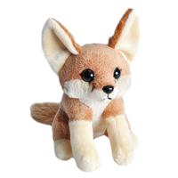 Wild Republic pluche woestijnvos - knuffel - 13 cm - Fennec vos - beige - dieren knuffels Wild Republic pluche woestijnvos - knuffel - 13 cm - Fennec vos - beige - dieren knuffels