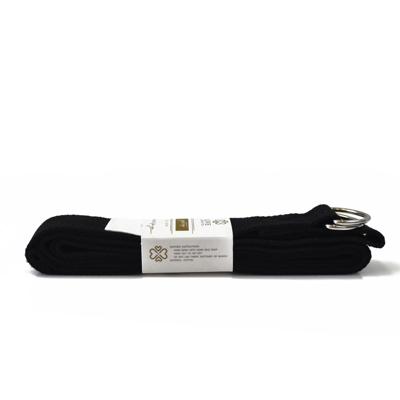 Love Generation Katoenen Yogariem - Beautiful Black - Extra Lang